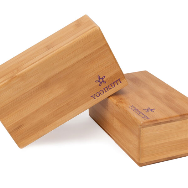 Ελαφρύ τουβλάκι γιόγκα από φυσικό ξύλο μπαμπού- Iyengar Yoga pros - Ξύλινα βοηθήματα Γιόγκα - Yoga Therapy - Restorative Yoga