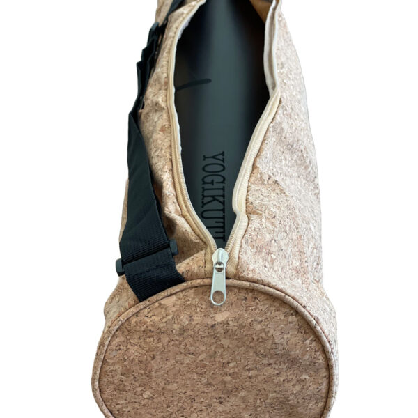 Τσάντα μεταφοράς στρώματος γιόγκα από φελλό – τσάντα γιόγκα - yoga mat carry bag made of cork – yoga bag