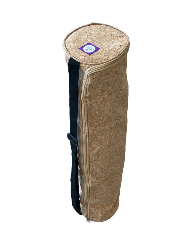 Τσάντα μεταφοράς στρώματος γιόγκα από φελλό – τσάντα γιόγκα - yoga mat carry bag made of cork – yoga bag