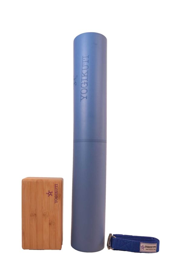 Yogikuti Σετ Γιόγκα Premium Μπλε- Premium Yoga Kit Blue