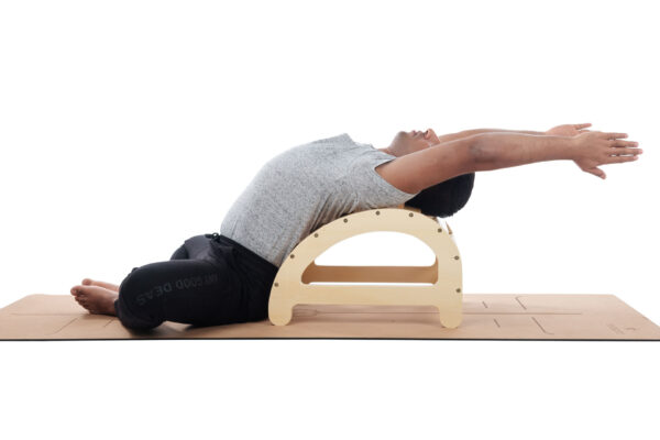 Yoga wooden props, Iyengar Yoga props, ξύλινο βοήθημα γιόγκα για backbends, Yoga Therapy, Restorative Yoga