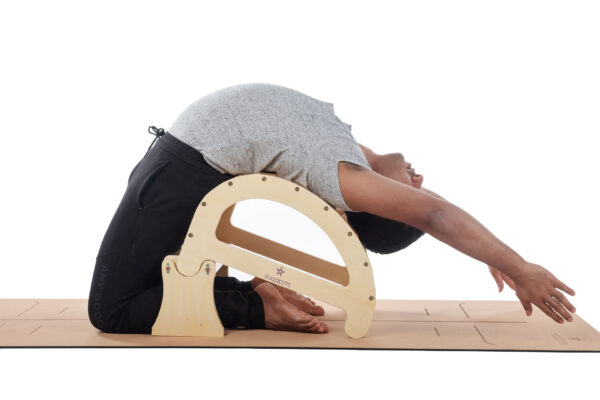 Yoga wooden props, Iyengar Yoga props, ξύλινο βοήθημα γιόγκα για backbends, Yoga Therapy, Restorative Yoga