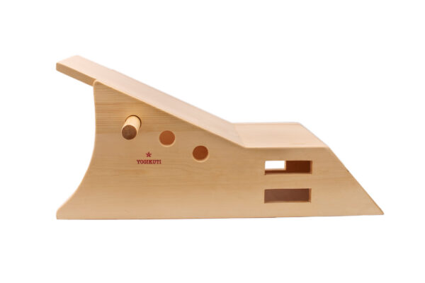 Simhasana Box, Ξύλινος πάγκος γιόγκα για οπίσθιες κάμψεις, Yoga wooden props, Iyengar Yoga props, ξύλινο βοήθημα γιόγκα για backbends, Yoga therapy