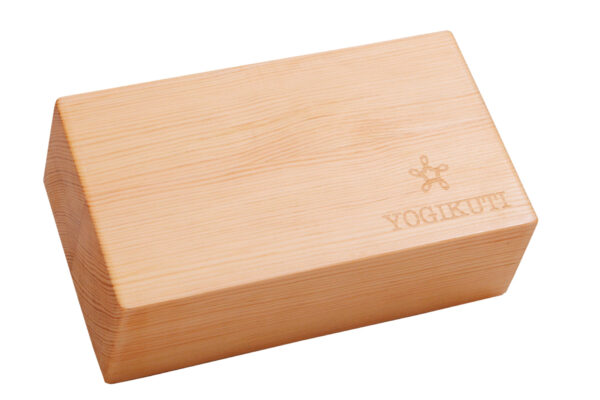 Τουβλάκι γιόγκα από συμπαγές φυσικό ξύλο- Iyengar Yoga pros - Ξύλινα βοηθήματα Γιόγκα - Yoga Therapy - Restorative Yoga