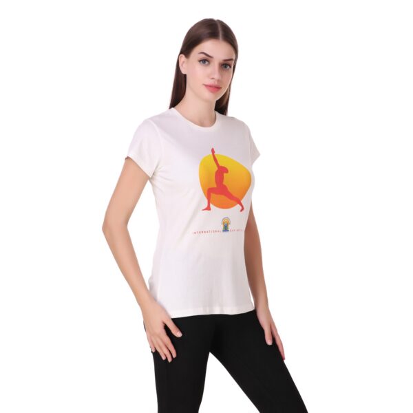 Βαμβακερή μπλούζα γιόγκα, αθλητική μπλούζα από βαμβάκι, yoga cotton T-shirt