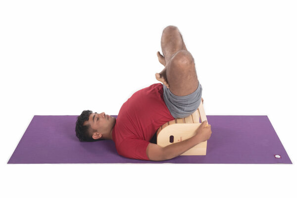 Yogikuti Viparita Karani Box - Iyengar Yoga Wooden Props - Ξύλινα βοηθήματα γιόγκα - Yoga Therapy - Οπίσθιες Κάμψεις - Πρόσθιες Κάμψεις, Φυσιοθεραπεία, Physiotherapy