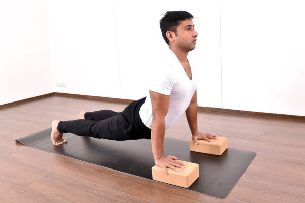 Τουβλάκι γιόγκα από φυσικό φελλό – Natural cork yoga brick block
