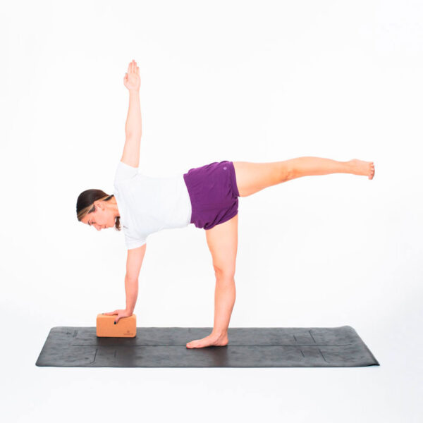 Τουβλάκι γιόγκα από φυσικό φελλό – Natural cork yoga brick block