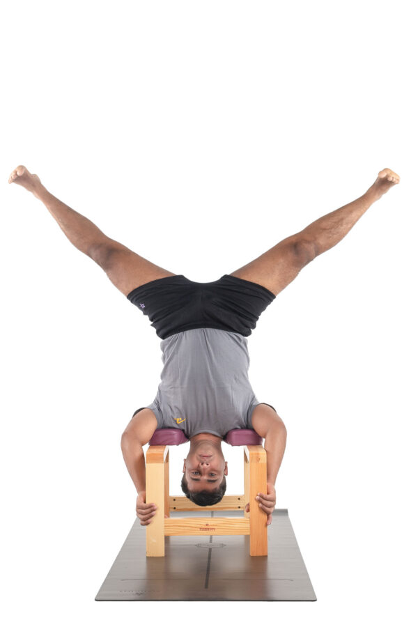 Πάγκος Γιόγκα Στήριξης Κεφαλής – Yoga headstand bench – Feet Up