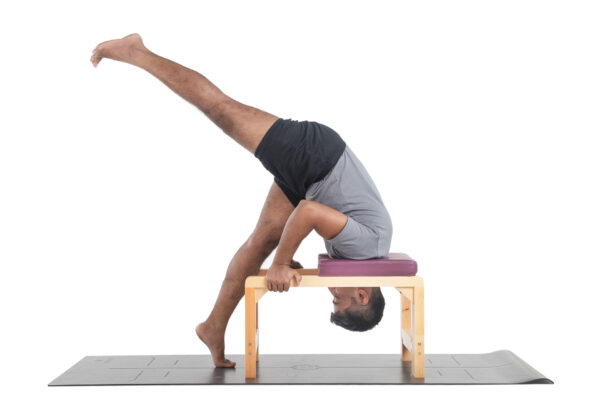 Πάγκος Γιόγκα Στήριξης Κεφαλής – Yoga headstand bench – Feet Up