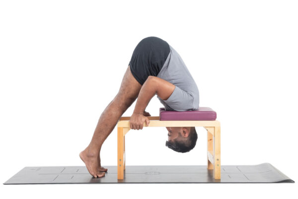 Πάγκος Γιόγκα Στήριξης Κεφαλής – Yoga headstand bench – Feet Up
