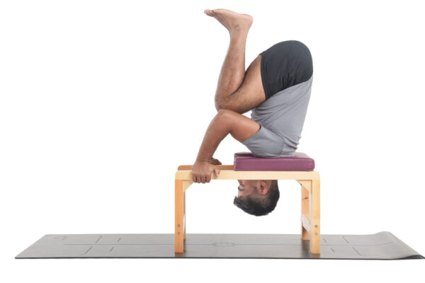 Πάγκος Γιόγκα Στήριξης Κεφαλής – Yoga headstand bench – Feet Up