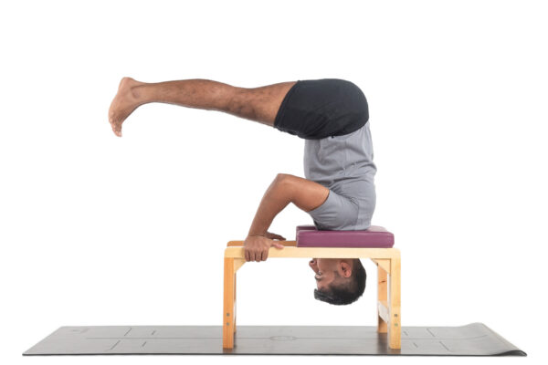 Πάγκος Γιόγκα Στήριξης Κεφαλής – Yoga headstand bench – Feet Up