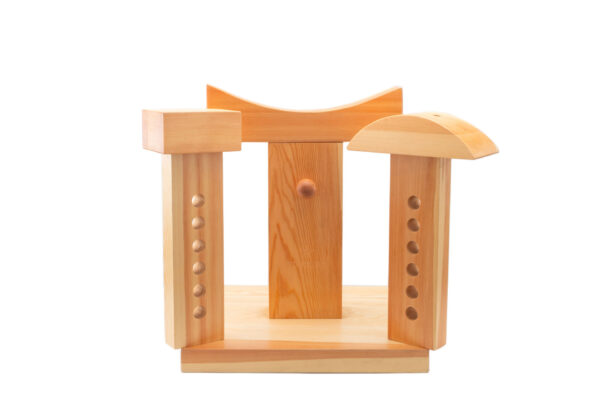 Yogikuti Stump Set - Iyengar Yoga Wooden Props - Ξύλινα βοηθήματα γιόγκα - Yoga Therapy - Οπίσθιες Κάμψεις