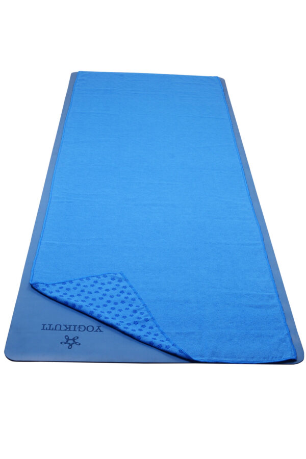 Πετσέτα γιόγκα με κουκίδες σιλικόνης – Yoga towel anti slippery