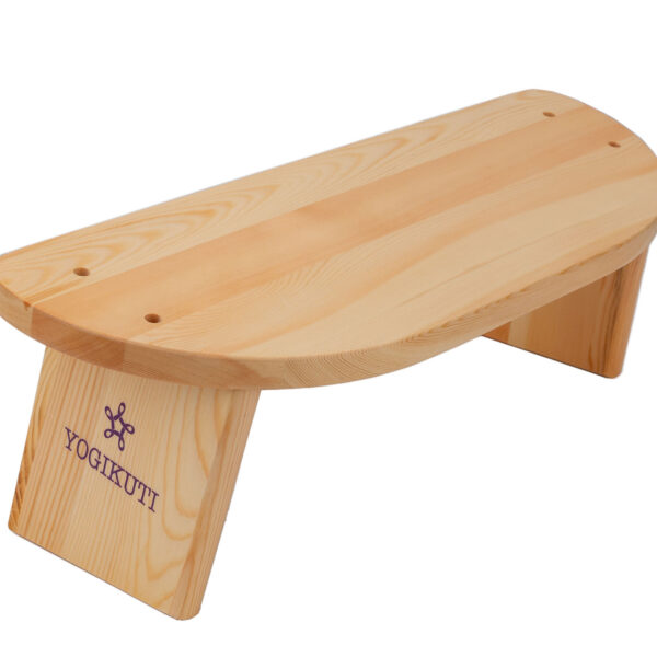 Yoga wooden meditation bench - Ξύλινος πτυσσόμενος πάγκος διαλογισμού γιόγκα από φυσικό ξύλο πεύκο