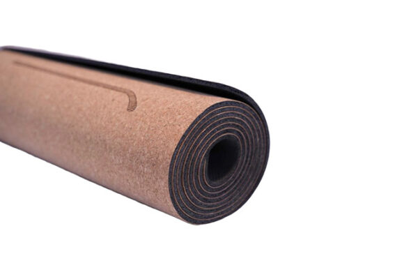 Οικολογικό στρώμα Γιόγκα από φυσικό φελλό και φυσικό καουτσούκ - Eco yoga mat made of natural cork and rubber